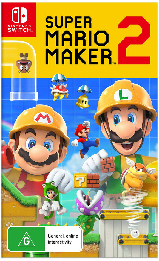Super Mario Maker 2 SWITCH - Gametraders Modbury Heights