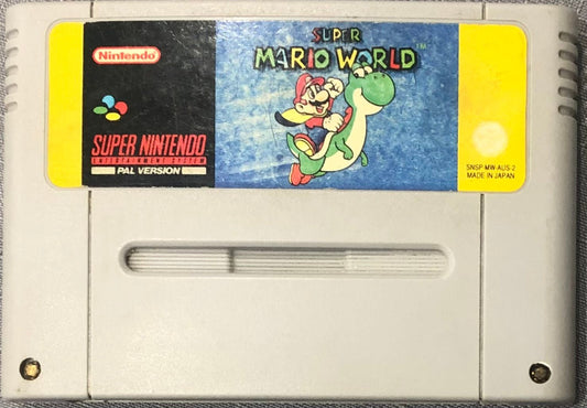 Super Mario World SNES Cartridge Only - Gametraders Modbury Heights