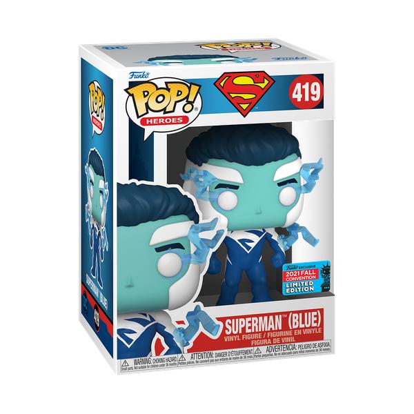 Superman - Superman (Blue) Pop! Vinyl FF21 - Gametraders Modbury Heights