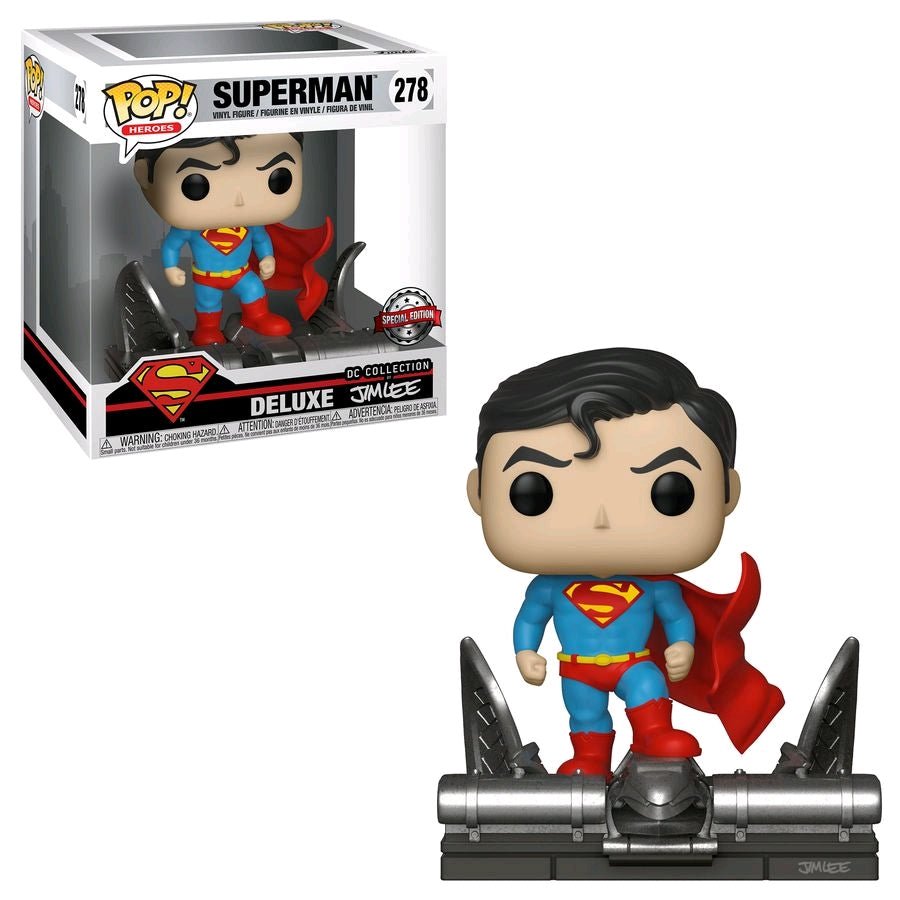 Superman - Superman on Gargoyle Movie Moment US Exclusive Pop! Vinyl - Gametraders Modbury Heights