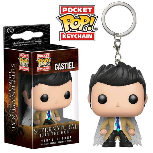 Supernatural - Castiel with Wings US Exclusive Pocket Pop! Vinyl Keychain - Gametraders Modbury Heights