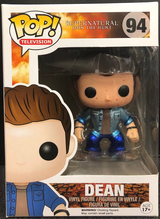 Supernatural - Dean Metallic Blood Splatter Pop! Vinyl - Gametraders Modbury Heights