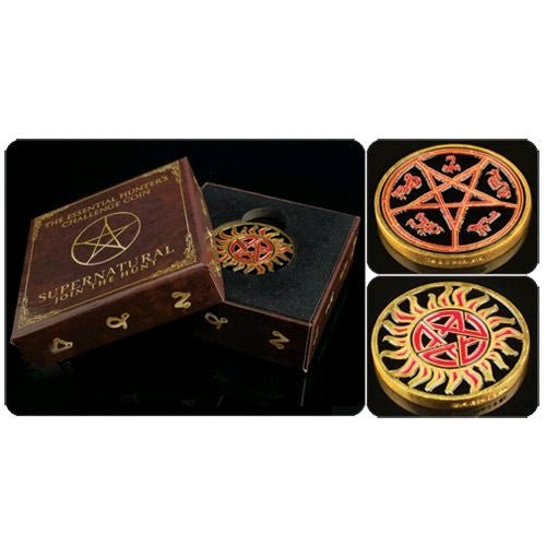 Supernatural - Hunters Challenge Coin - Gametraders Modbury Heights
