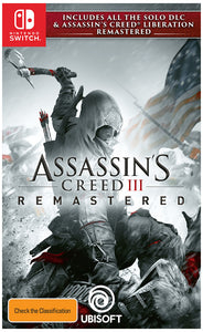 Assassin's Creed 3 Remastered SWITCH