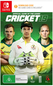 Cricket 19 - Official Game of the Ashes SWITCH