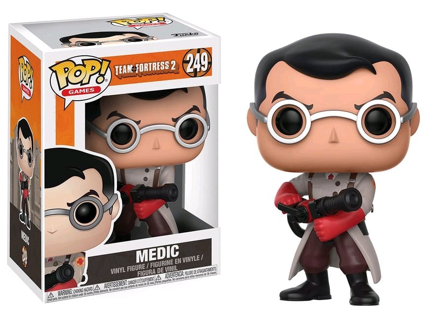 Team Fortress 2 - Medic Pop! Vinyl - Gametraders Modbury Heights