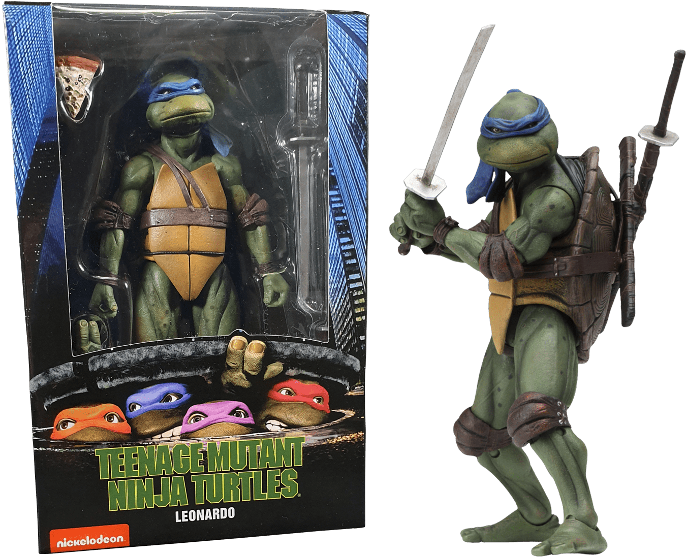 Teenage Mutant Ninja Turtles (1990) - Leonardo 7" Action Figure - Gametraders Modbury Heights