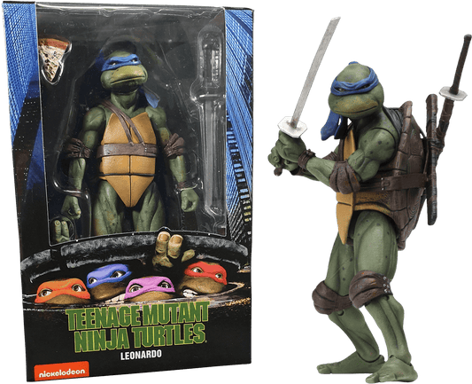 Teenage Mutant Ninja Turtles (1990) - Leonardo 7" Action Figure - Gametraders Modbury Heights