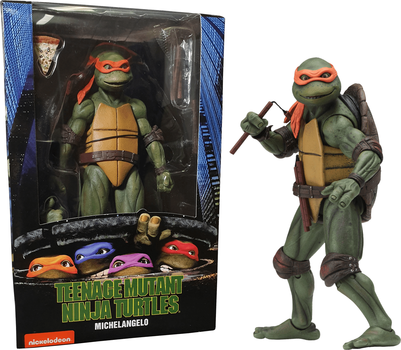 Teenage Mutant Ninja Turtles (1990) - Michelangelo 7" Action Figure - Gametraders Modbury Heights
