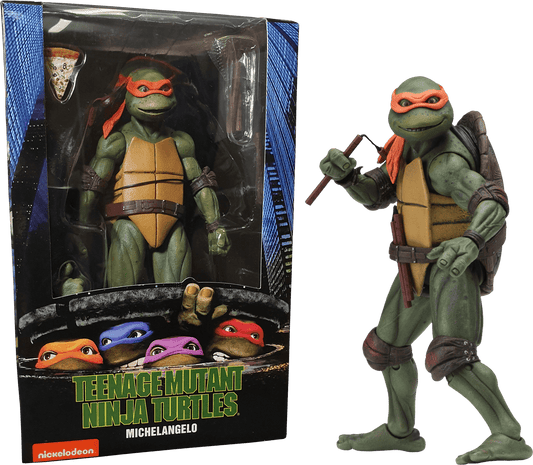 Teenage Mutant Ninja Turtles (1990) - Michelangelo 7" Action Figure - Gametraders Modbury Heights
