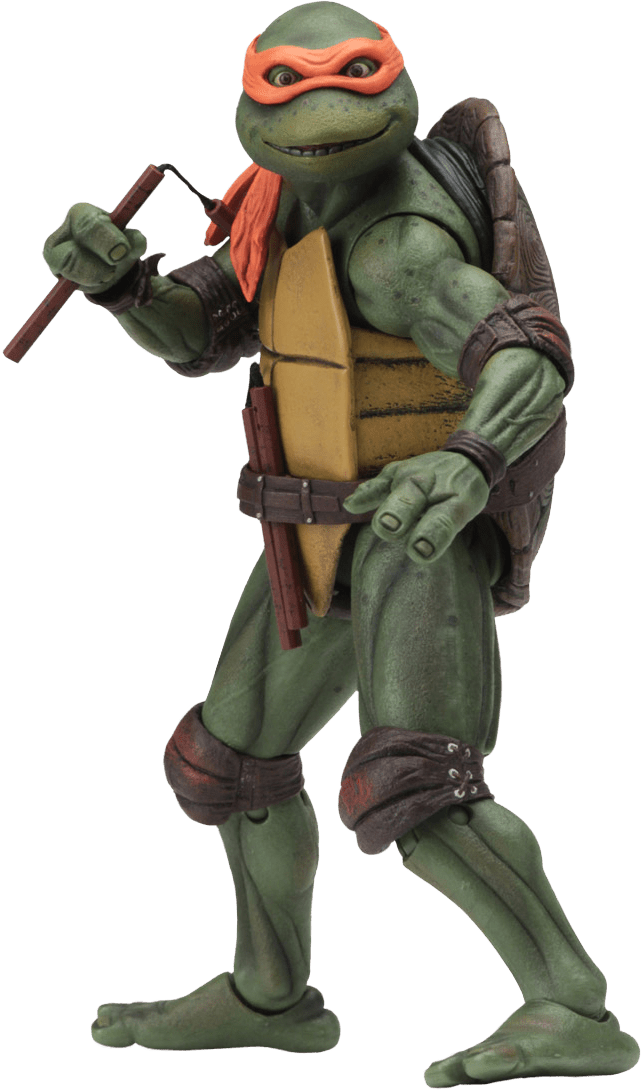 Teenage Mutant Ninja Turtles (1990) - Michelangelo 7" Action Figure - Gametraders Modbury Heights