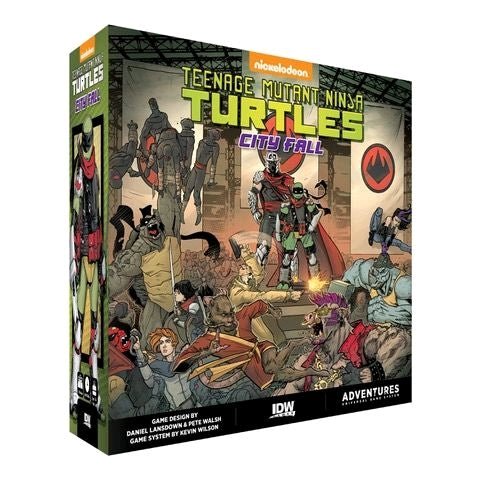 Teenage Mutant Ninja Turtles - City Fall Board Game - Gametraders Modbury Heights