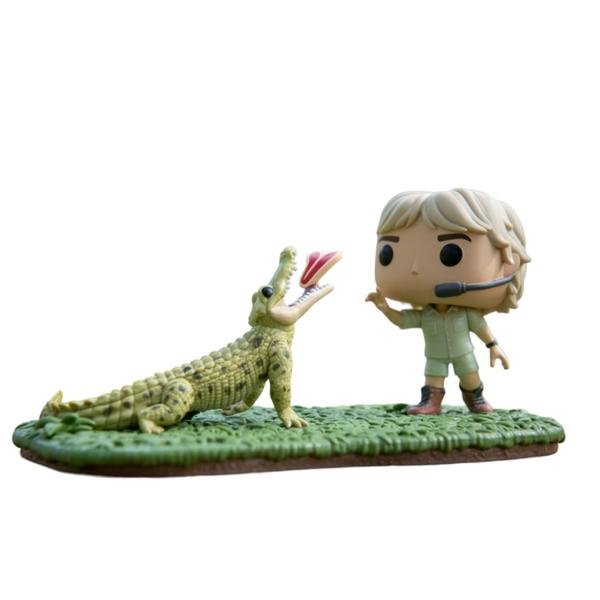 The Crocodile Hunter - Steve Irwin with Agro Pop! Vinyl Moment - Gametraders Modbury Heights