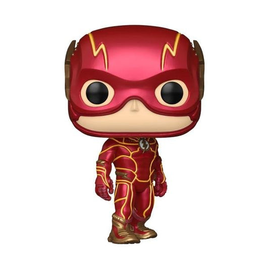 The Flash (2023) - The Flash (Metallic) US Exclusive Pop! Vinyl - Gametraders Modbury Heights