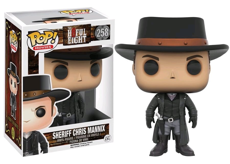 The Hateful Eight - Chris Mannix Pop! Vinyl - Gametraders Modbury Heights