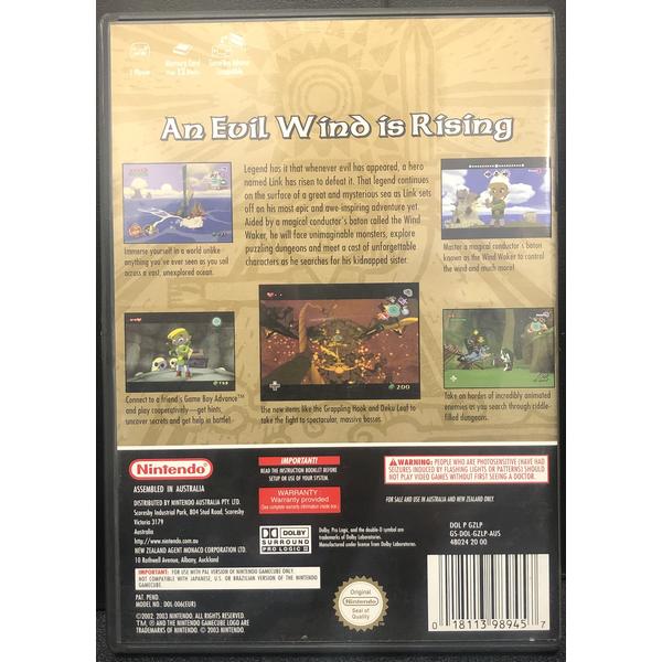 The Legend Of Zelda: The Wind Waker - Gametraders Modbury Heights