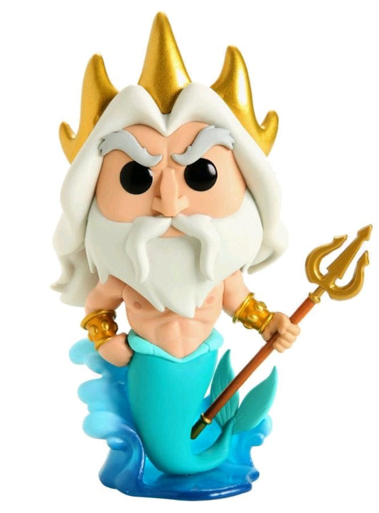 The Little Mermaid - King Triton US Exclusive 6" Pop! Vinyl - Gametraders Modbury Heights