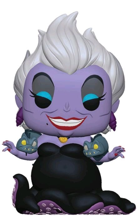 The Little Mermaid - Ursula w/Eels Pop! Vinyl - Gametraders Modbury Heights