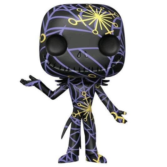 The Nightmare Before Christmas - Jack (Artist) Black & Yellow US Exc Pop! with Protector - Gametraders Modbury Heights