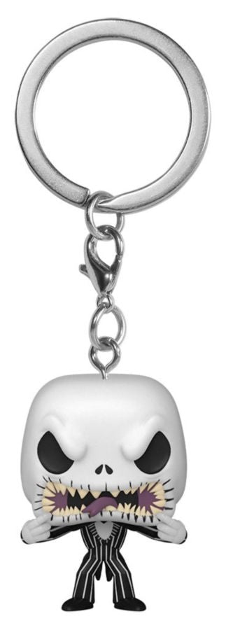 The Nightmare Before Christmas - Jack Scary Face Pocket Pop! Vinyl Keychain - Gametraders Modbury Heights