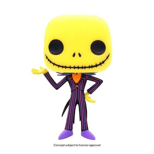 The Nightmare Before Christmas - Jack Skellington Black Light Pop! Vinyl - Gametraders Modbury Heights