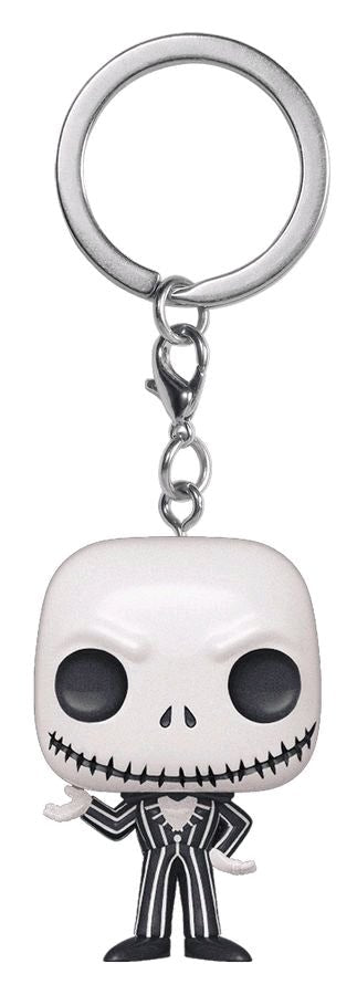 The Nightmare Before Christmas - Jack Skellington Metallic Pocket Pop! Vinyl Keychain - Gametraders Modbury Heights