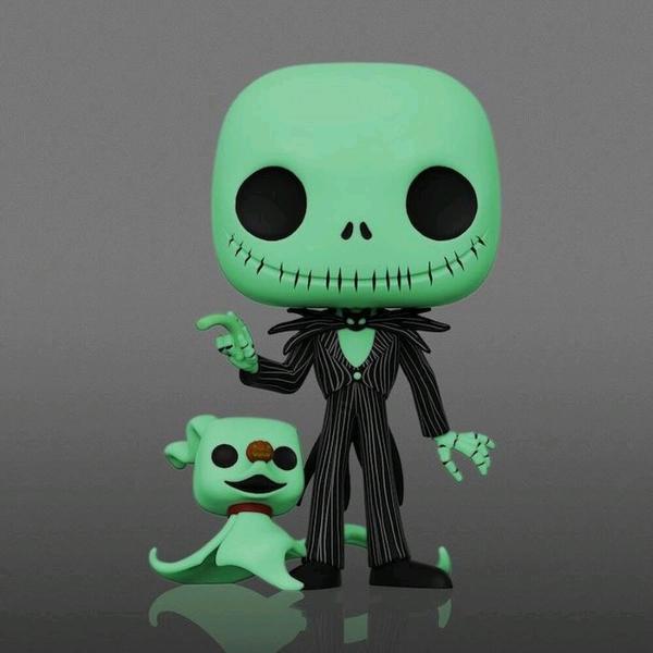 The Nightmare Before Christmas - Jack Skellington with Zero Glow US Exclusive 10" Pop! Vinyl - Gametraders Modbury Heights