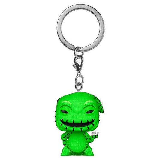 The Nightmare Before Christmas - Oogie Boogie with Dice Black Light US Exclusive Pocket Pop! Keychain - Gametraders Modbury Heights
