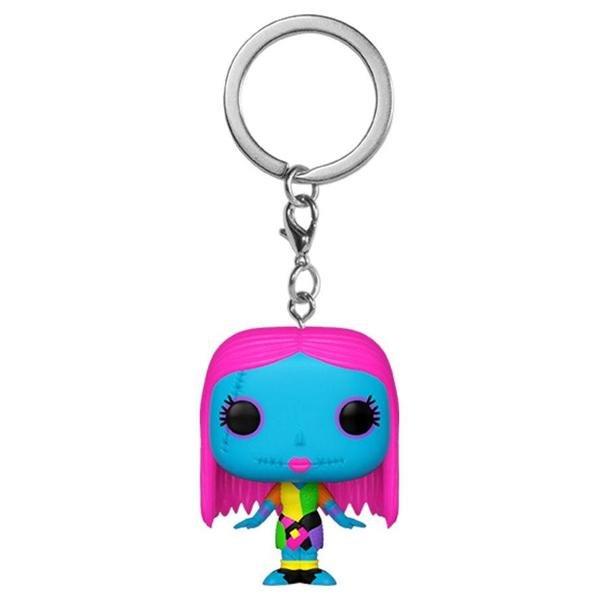 The Nightmare Before Christmas - Sally Black Light Pocket Pop! Vinyl Keychain - Gametraders Modbury Heights