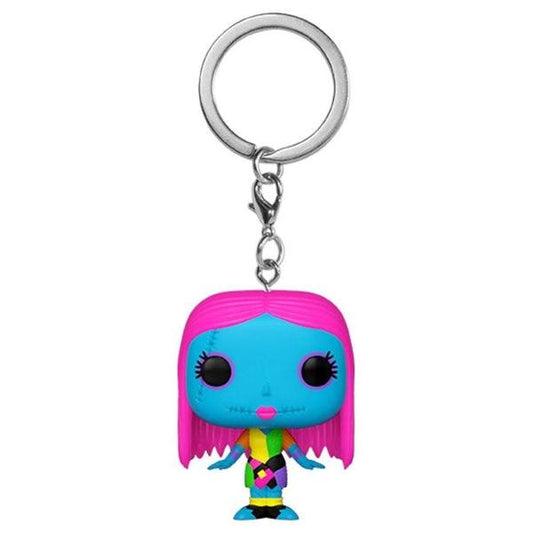 The Nightmare Before Christmas - Sally Black Light Pocket Pop! Vinyl Keychain - Gametraders Modbury Heights