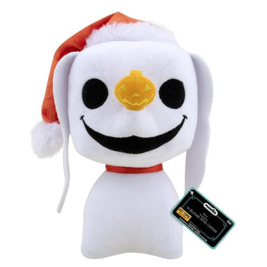 The Nightmare Before Christmas - Zero with Santa Hat US Exclusive Pop! Plush - Gametraders Modbury Heights