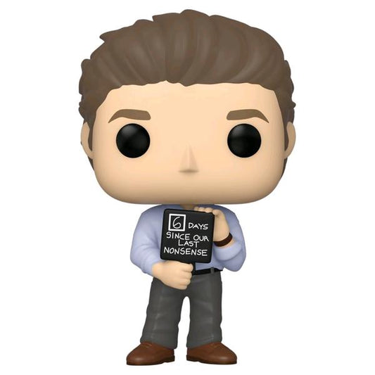 The Office - Jim with Nonsense Sign Pop! Vinyl - Gametraders Modbury Heights