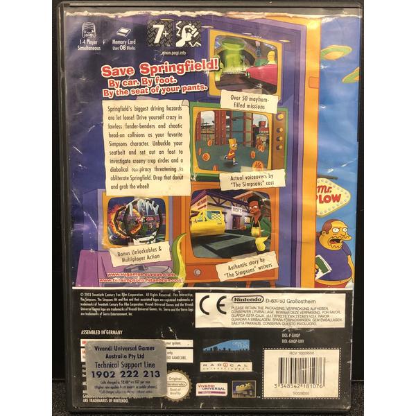 The Simpsons Hit & Run - Gametraders Modbury Heights