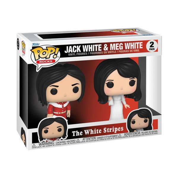 The White Stripes - Jack White & Meg White Pop! Vinyl 2 - Pack - Gametraders Modbury Heights