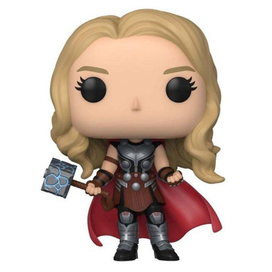 Thor 4: Love and Thunder - Mighty Thor without Helmet Metallic US Exclusive Pop! Vinyl - Gametraders Modbury Heights