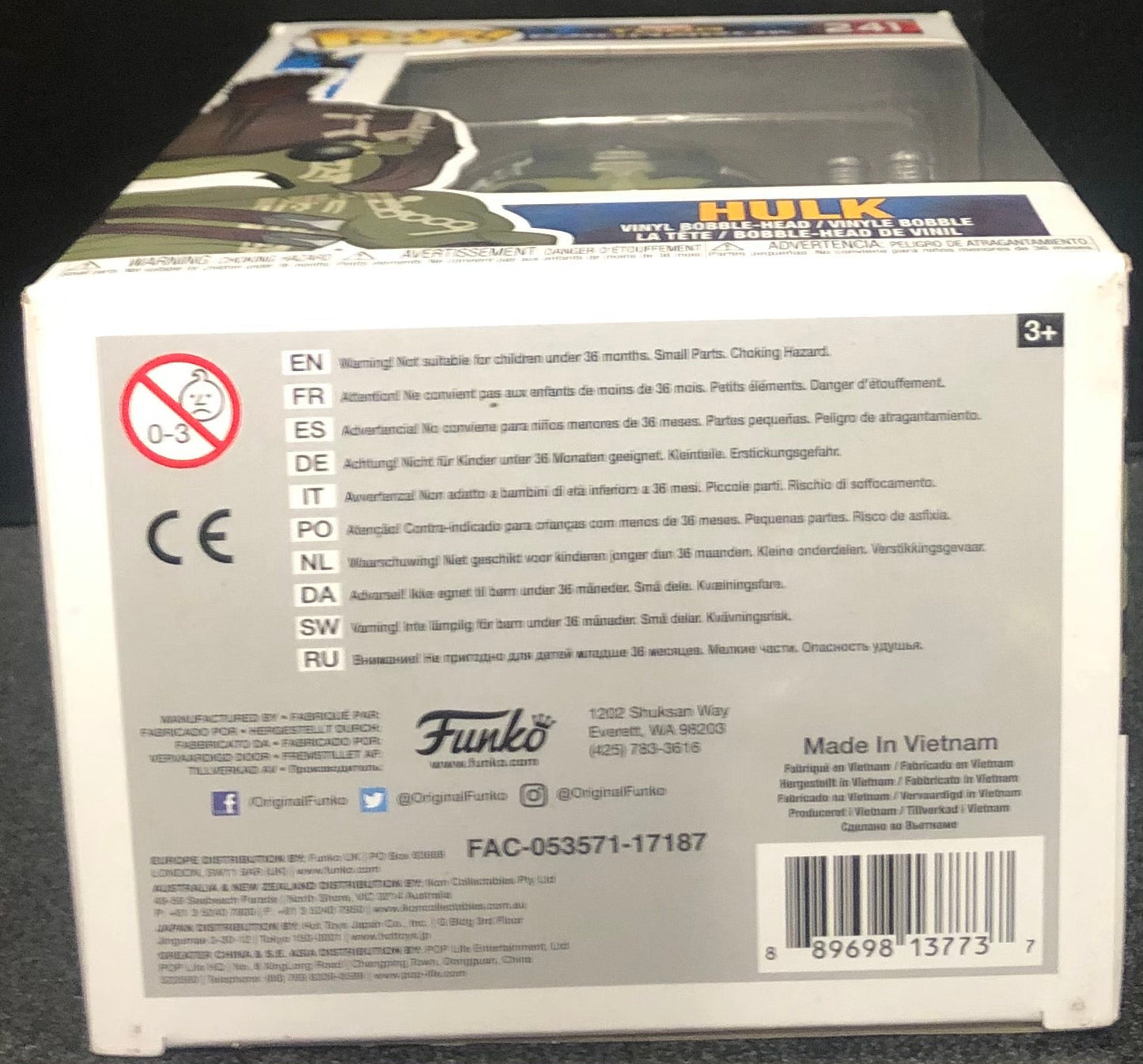 Thor Ragnarok Hulk Pop Vinyl - Gametraders Modbury Heights