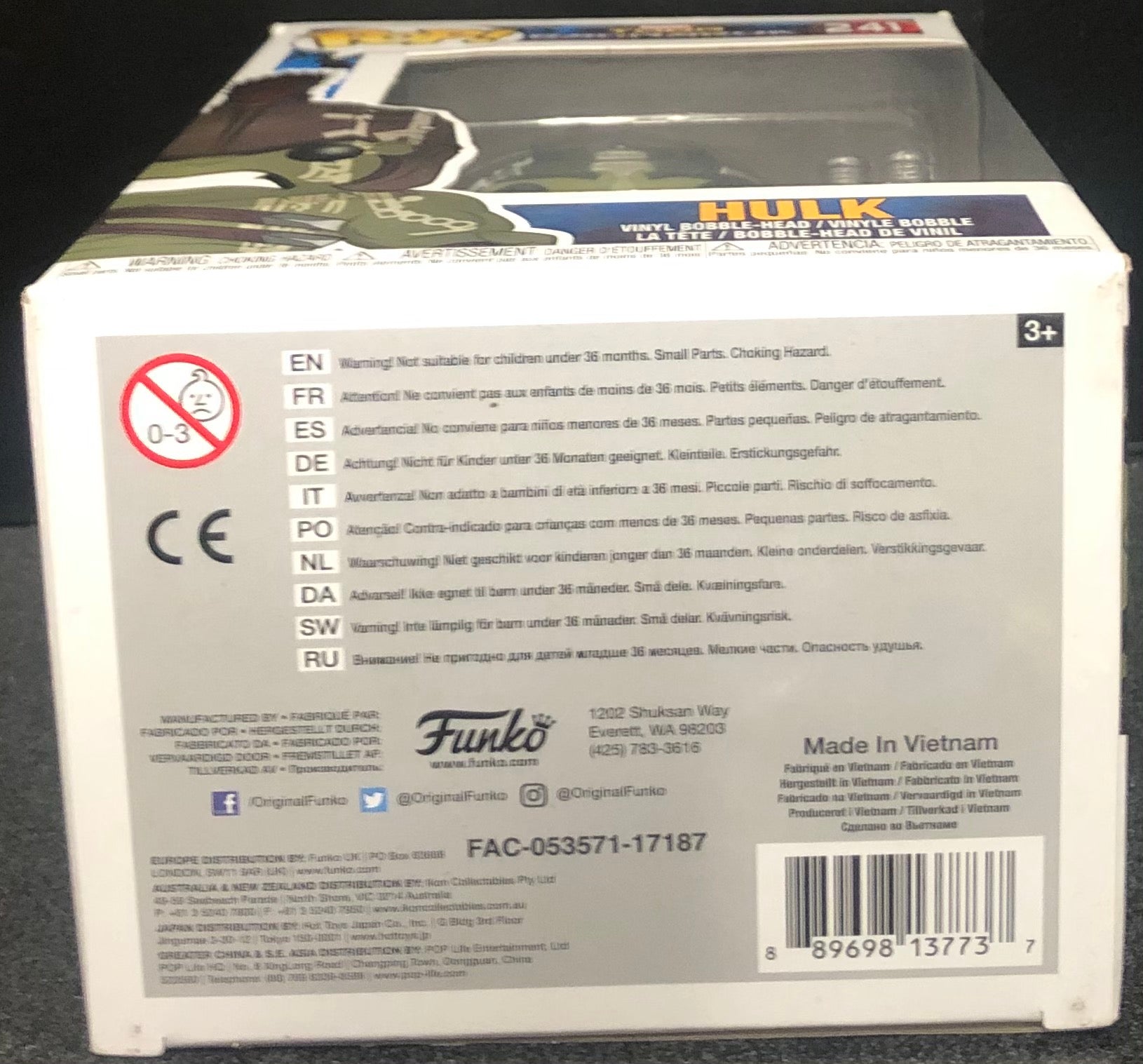 Thor Ragnarok Hulk Pop Vinyl - Gametraders Modbury Heights