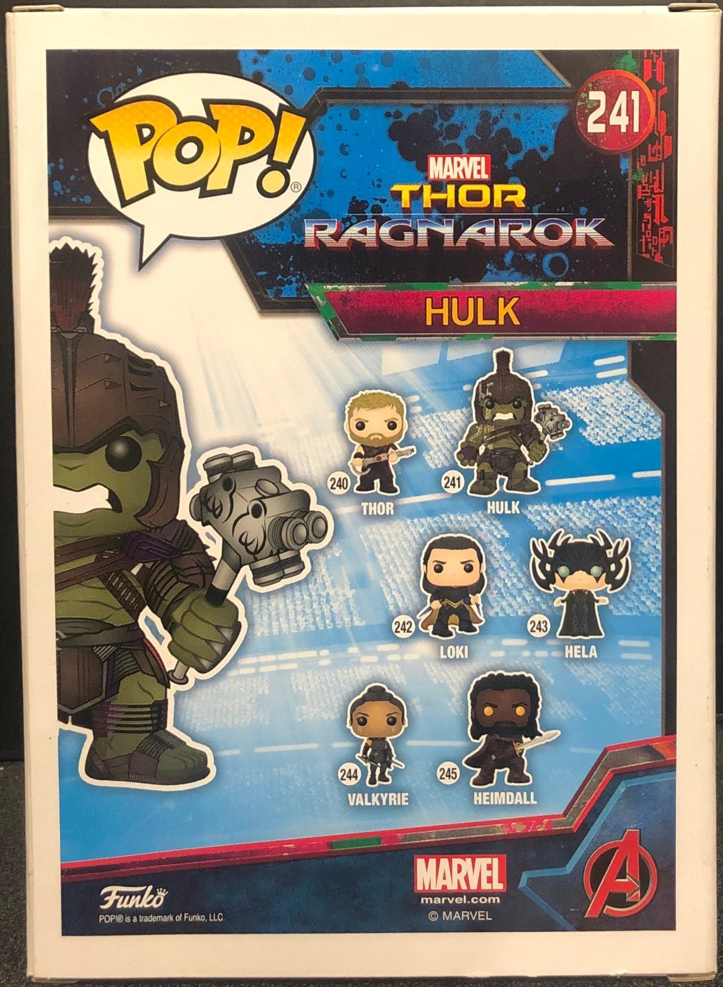 Thor Ragnarok Hulk Pop Vinyl - Gametraders Modbury Heights