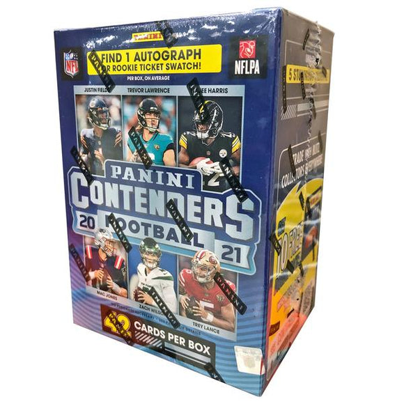 2020-2021 Panini Contenders NFL Football Blaster Box