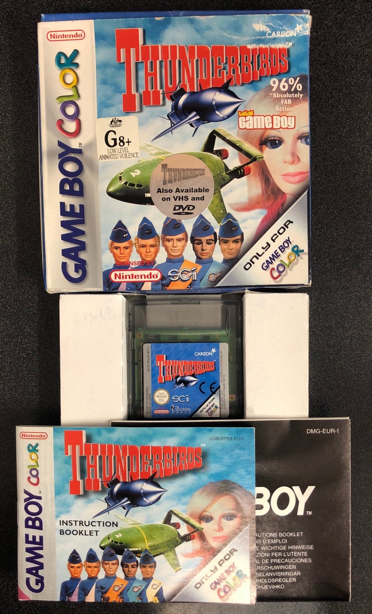Thunderbirds Gameboy Color - Gametraders Modbury Heights