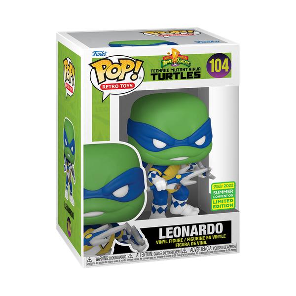 TMNT x MMPR - Leonardo Pop! Vinyl SD22 - Gametraders Modbury Heights