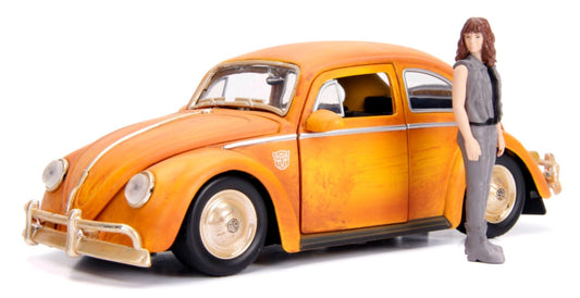 Transformers - 1971 Volkswagon Beetle Bumblebee 1:24 Hollywood Ride - Gametraders Modbury Heights