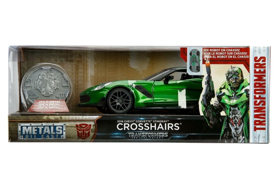 Transformers - Chevy Corvette Stingray Crosshairs 1:24 Hollywood Ride - Gametraders Modbury Heights