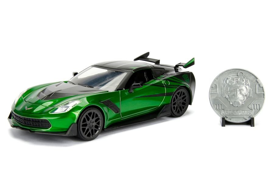 Transformers - Chevy Corvette Stingray Crosshairs 1:24 Hollywood Ride - Gametraders Modbury Heights
