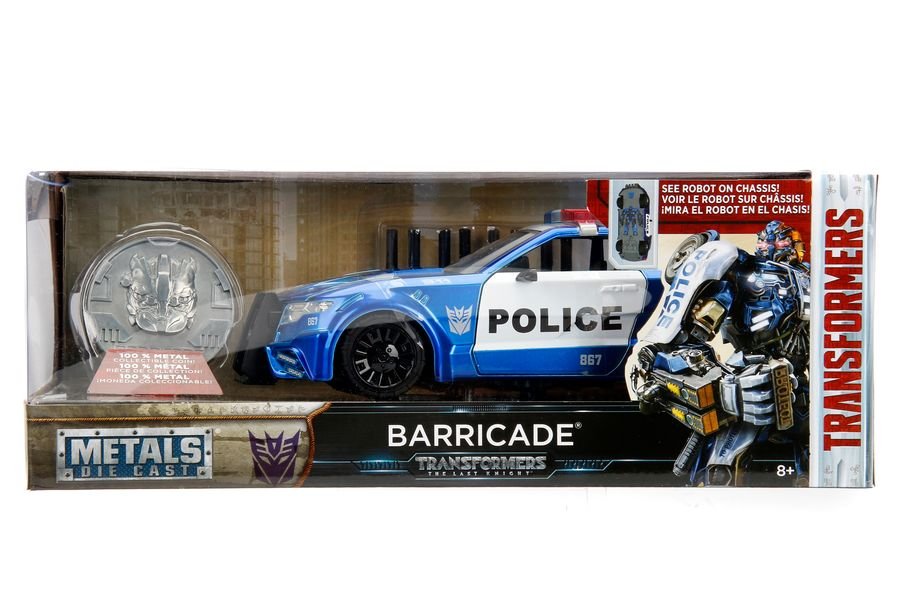 Transformers - Ford Mustang Barricade 1:24 Hollywood Ride - Gametraders Modbury Heights