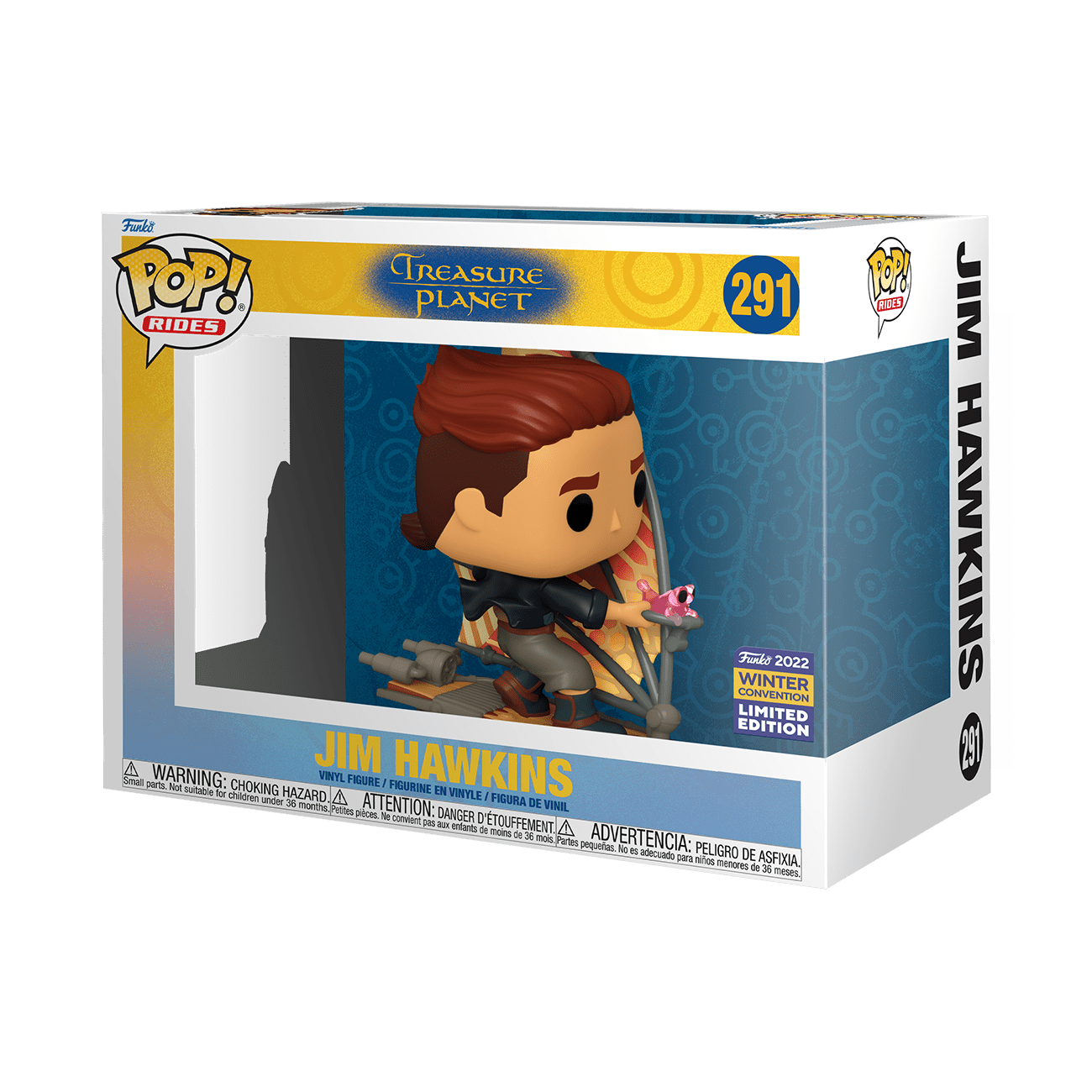 Treasure Planet - Jim Hawkins Pop! Vinyl Ride BC22 - Gametraders Modbury Heights