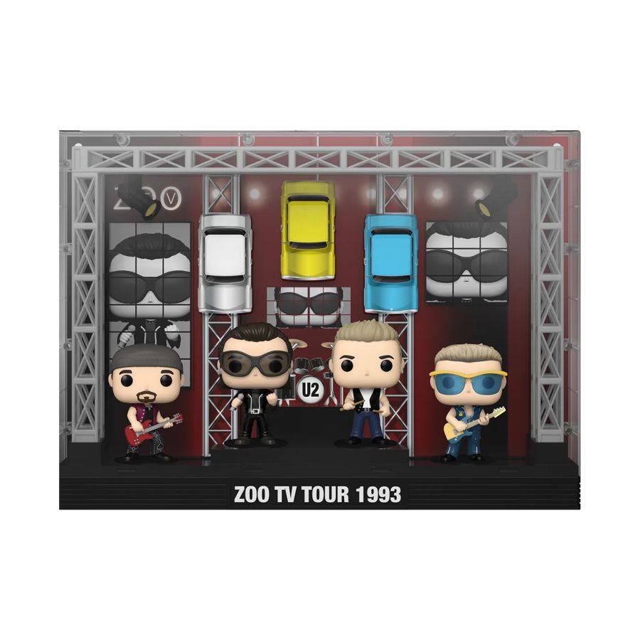 U2 - Zoo TV 1993 Tour US Exclusive Pop! Vinyl Moment Deluxe - Gametraders Modbury Heights