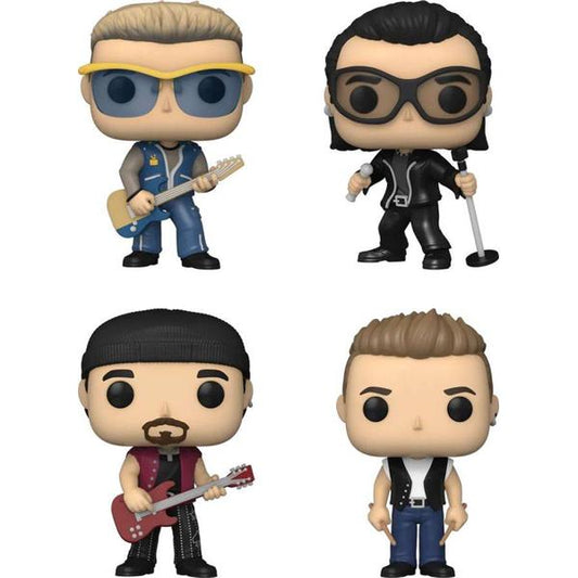 U2 - Zoo TV US Exclusive Pop! Vinyl 4 - Pack - Gametraders Modbury Heights