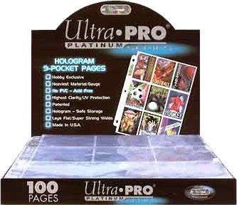 Ultra Pro - 9 Pocket Pages (Box of 100) - Gametraders Modbury Heights