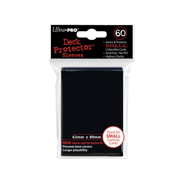 Ultra Pro - Mini Deck Protector 60 Count Black - Gametraders Modbury Heights